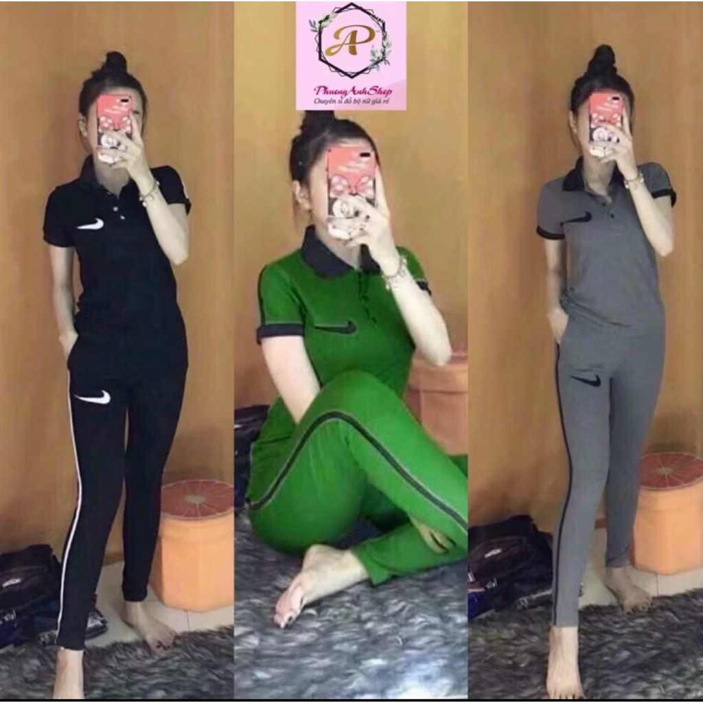 đồ bộ thể thao có cổ