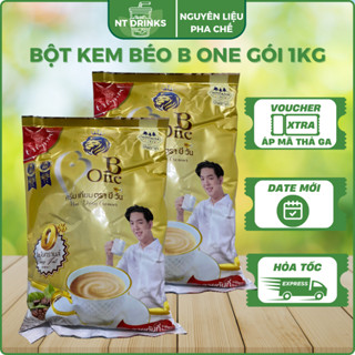 Bột kem béo b one gói 1kg, bột béo b one nấu trà sữa, bột kem béo pha trà sữa, bột sữa béo NT DRINKS
