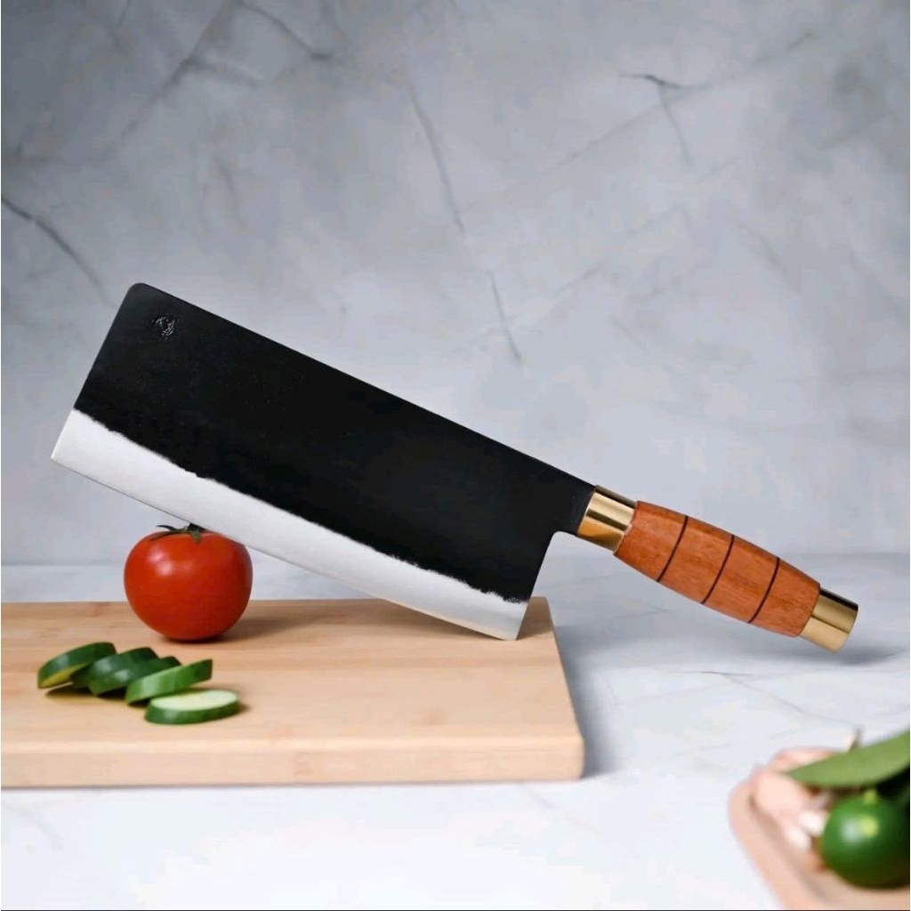 Dao Phở Chặt tặng 2 dao thái cao cấp xịn băm gà lợn nhíp làm bếp cao cấp hàng chuẩn xịn chất lượng Rèn Thủ Công GIAD T.A