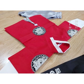 BỘ HANBOK BÉ TRAI ( ảnh tự chụp 100% )
