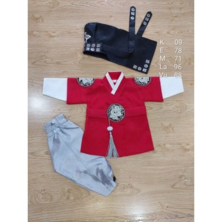 BỘ HANBOK BÉ TRAI ( ảnh tự chụp 100% )