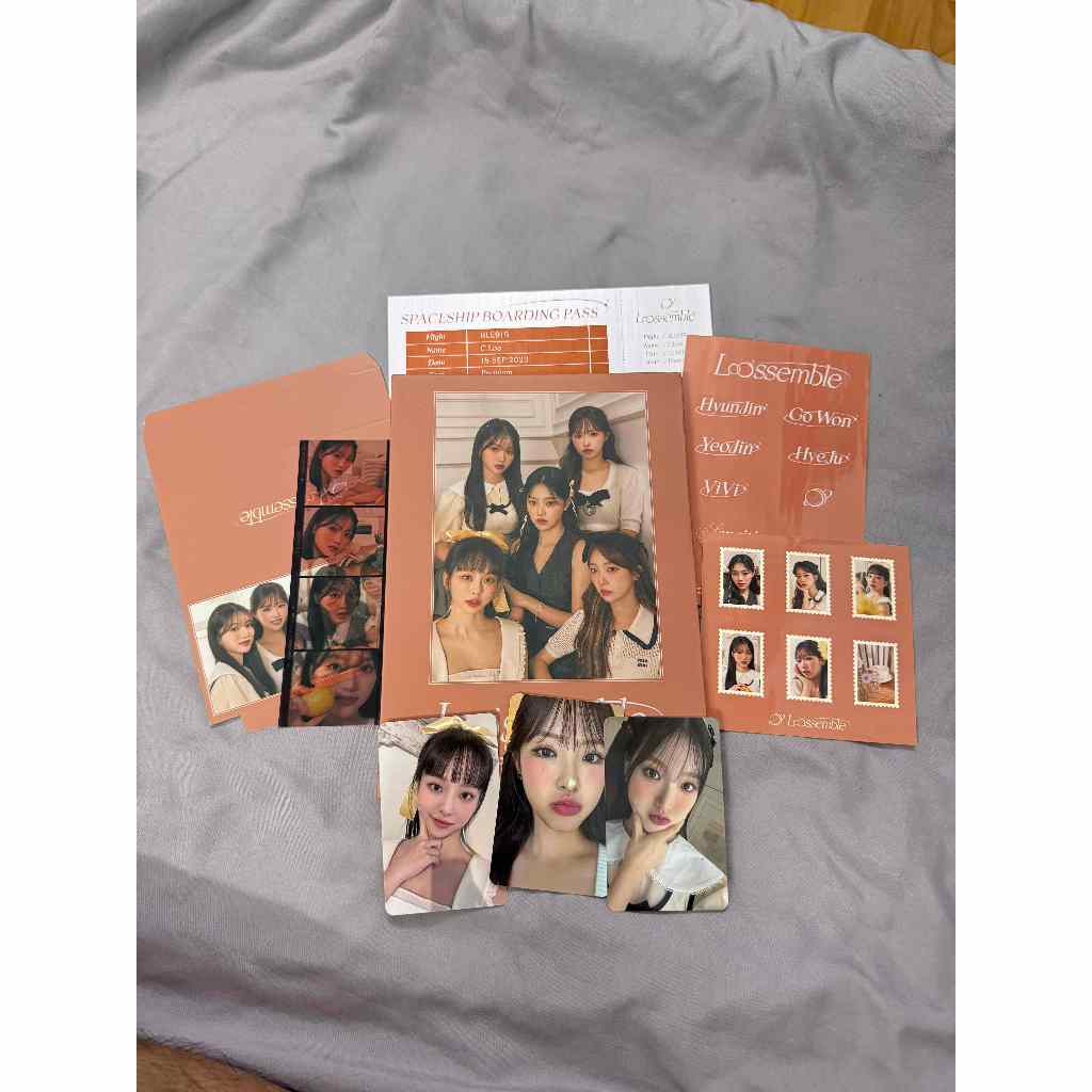 [Album] LOOSSEMBLE – 1st Mini Album “Loossemble” – Card Gowon, Vivi, Hyeju + Photostrip Gowon