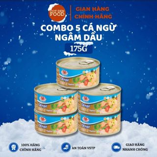 COMBO 5 HỘP Cá Ngừ Ngâm Dầu Hạ Long 115g/175g