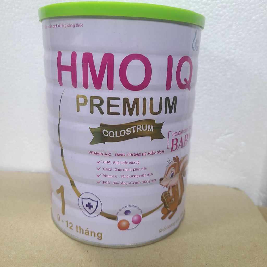 (Hạn sử dụng 11/2025) Sữa dinh dưỡng HMO IQ BABY 0-12 tháng, 900g
