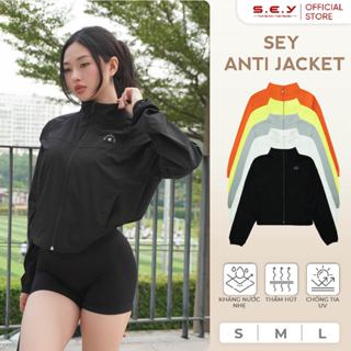 Áo Khoác Thể Thao SEY ANTI JACKET Chống Gió, Chống Nắng, Chống Nước Tập Gym Cao Cấp