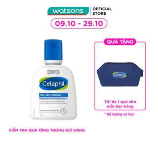 Sữa Rửa Mặt Cetaphil Oily Skin Cleanser 125ml