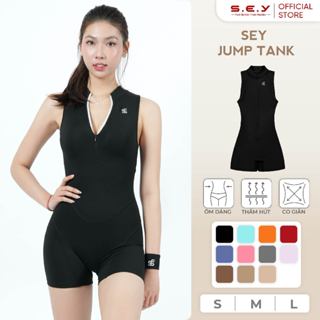 Bộ Đồ Đùi Jumpsuit SEY JUMP TANK - Đồ Tập Gym, Yoga Cao Cấp Cho Nữ Co Dãn 4 Chiều,Thoải Mái Vận Động
