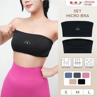 Áo Bra Quây Nữ SEY Micro Bra Áo Bra Có Mút Ngực, Không Dây Chống Tụt - Đồ Tập Gym Nữ Cao Cấp