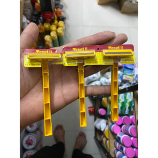 Combo 3 cây DAO CẠO RÂU TREET 2 (2 LƯỠI)