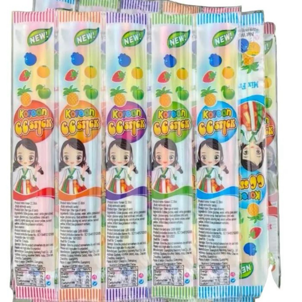 Bịch 65 gói kẹo tăm lạnh que ăn vặt, kem lạnh que ăn vặt sỉ ăn vặt cổng trường