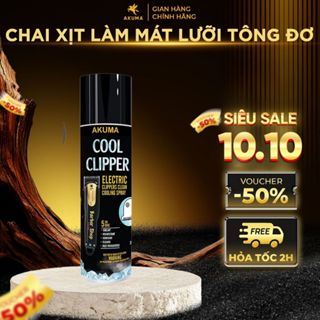  Chai Xịt Làm Mát Lưỡi Chuyên Dụng Cho Tông Đơ AKUMA CX01 Blade Care Dung Tích 300ml 