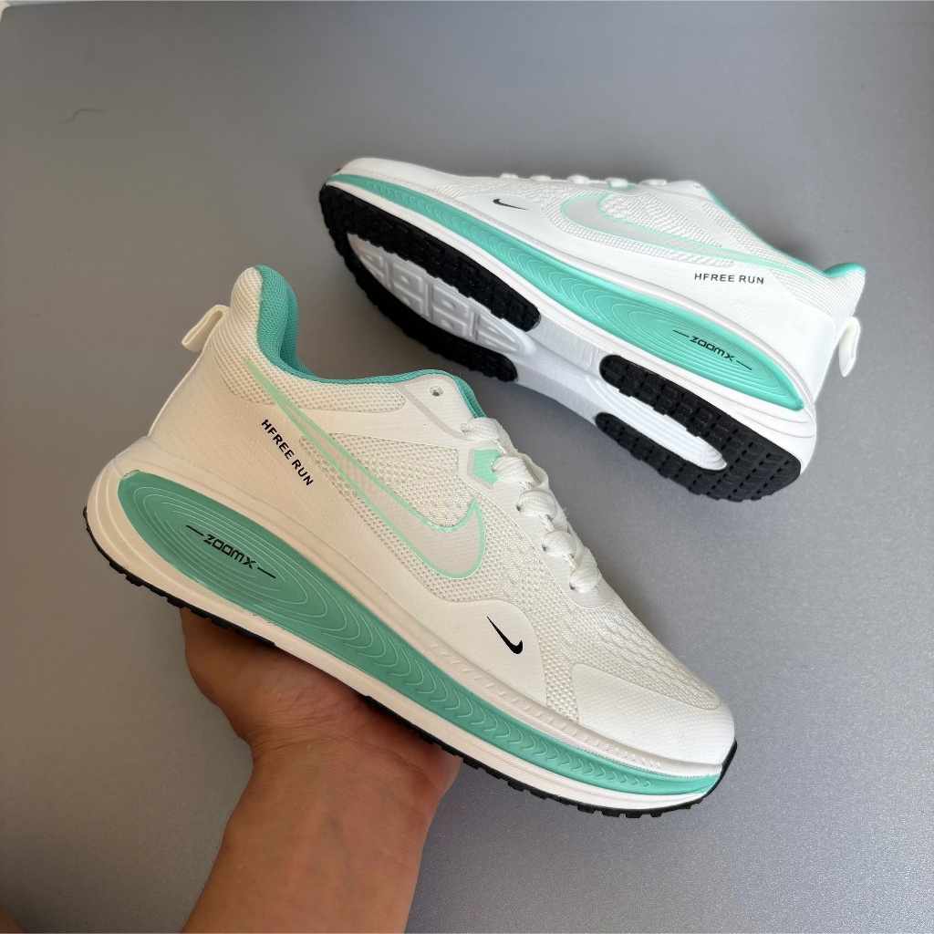 Giày Vomero 18 Nữ Màu Trắng Xanh – Đệm Phản Hồi Tốt – Chạy Đường Dài Ms 600