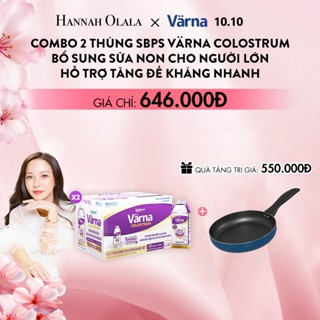 [LIVESTREAM HANNAH] Combo 2 thùng 12 hộp sữa bột pha sẵn Varna Colostrum (24 hộp giấy x 237ml) - Tăng đề kháng nhanh