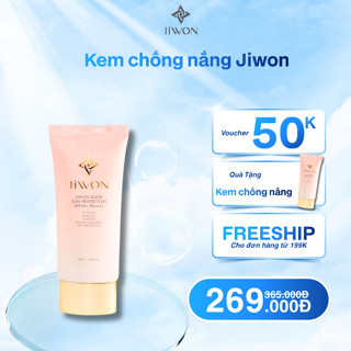 Kem chống nắng JIWON GLOW SUN PROTECTION 50ml Sunscreen SPF50+ PA++++