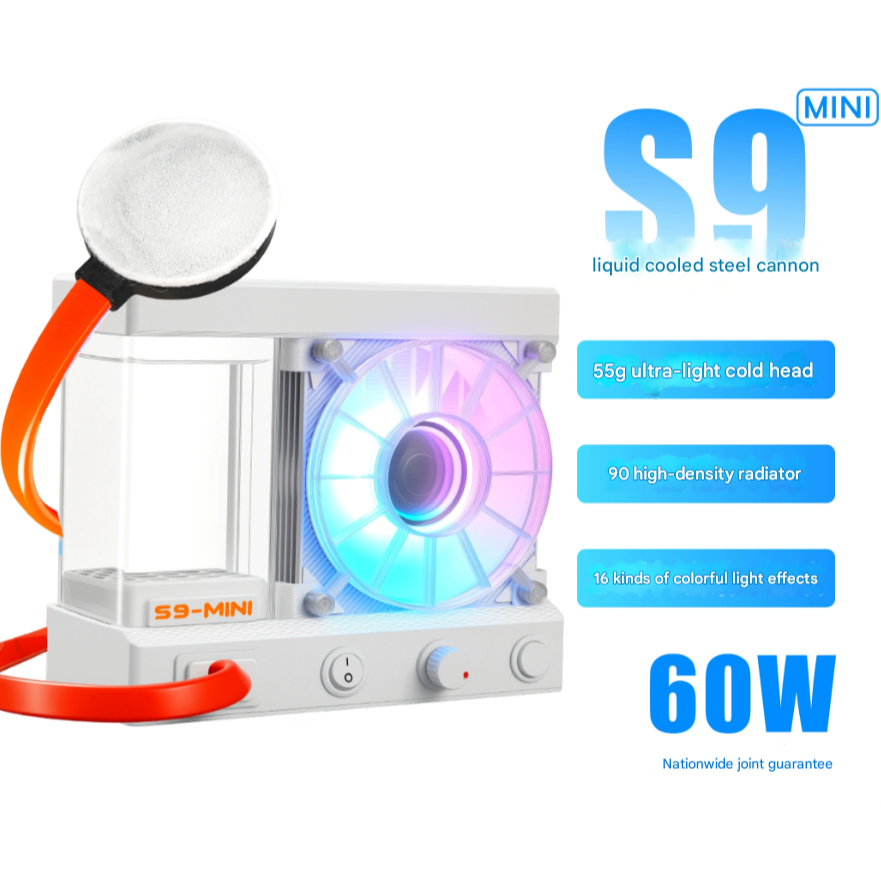 BỘ TẢN NHIỆT NƯỚC BÁN DẪN S9-MINI/S0-MINI CHÍNH LÀ VŨ KHÍ TỐI THƯỢNG CHO SETUP CỦA BẠN
