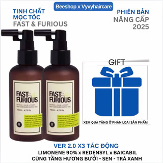 Combo 2 Chai Xịt Bưởi Kích Mọc Tóc phiên bản mới 2025 Vyvyhaircare 150ml x2 