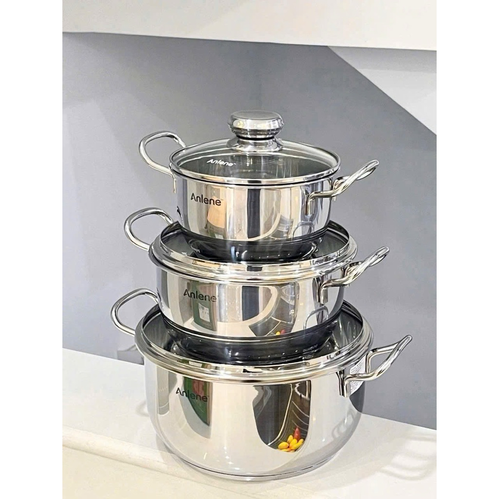 BỘ NỒI INOX 5 ĐÁY CHÍNH HÃNG FIVESTAR