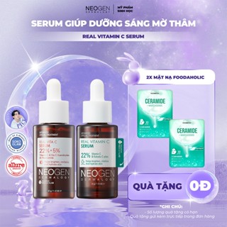 Siêu Tinh Chất Mờ Thâm Dưỡng Trắng Vitamin C SAP 22% Neogen Dermalogy Real Vita C Serum 32ml