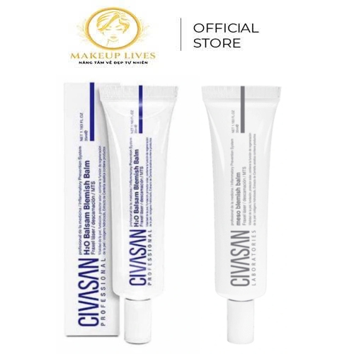 Kem dưỡng nâng tone Civasan Meso Blemish Balm & H20 H2O Balmsam Blemish Balm Radiance dung tích 35ml