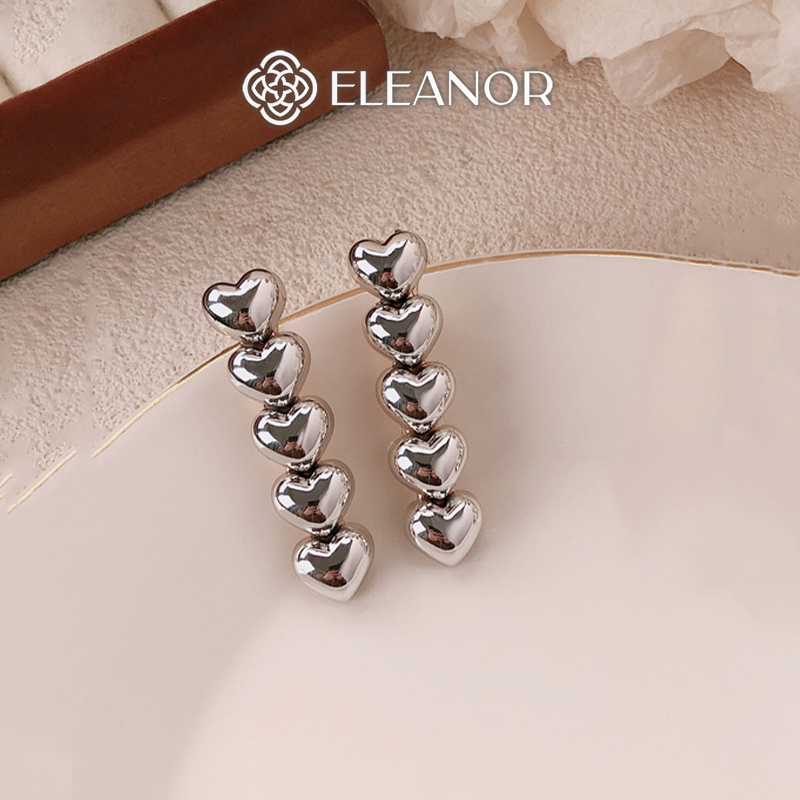 Kẹp tóc nữ Eleanor Accessories hình trái tim phụ kiện tóc kẹp tóc mái 10684