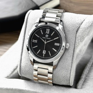 Đồng hồ nam dây thép chính hãng PABLO RAEZ L135 sang trọng phong cách đơn giản 40mm