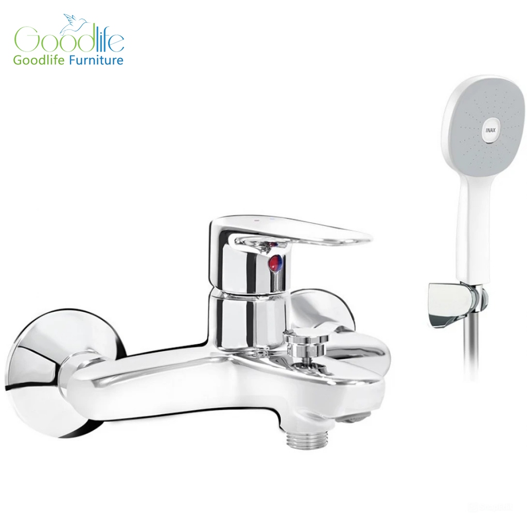 Vòi Sen Tắm Nóng Lạnh Inax BFV-1113S-7C (BFV1113S7C) Tay Sen Tăng Áp