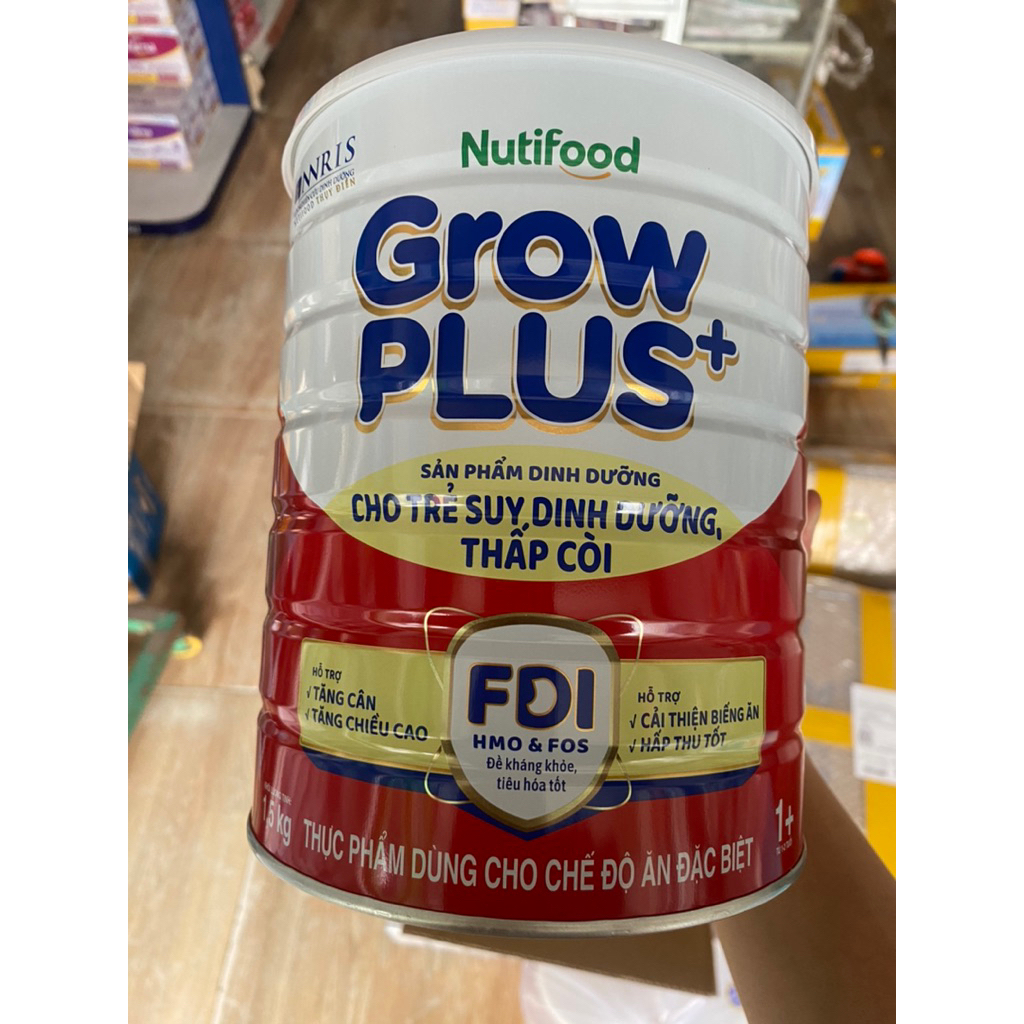 Sữa bột Nutifood GrowPlus  đỏ 1,5kg