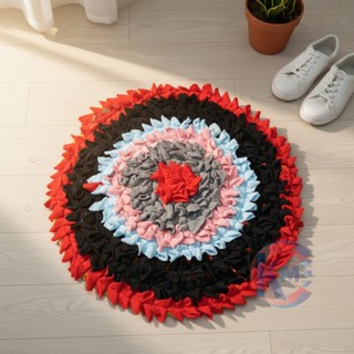  【COMBO 2 3 5 CÁI   Thảm Thun - Thảm Hoa Sen- Giao màu ngẫu nhiên  Oval   T3 F1  