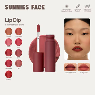   9 màu mới nhất  Son kem lì mềm mịn Sunnies Face đủ bộ màu mới 