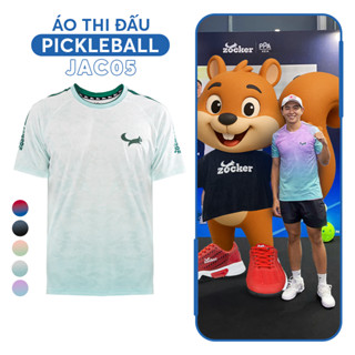   mua 2 giảm 5%  Áo Thi Đấu Pickleball Zocker Nữ JAC05 - Thoáng khí thấm hút mồ hôi 