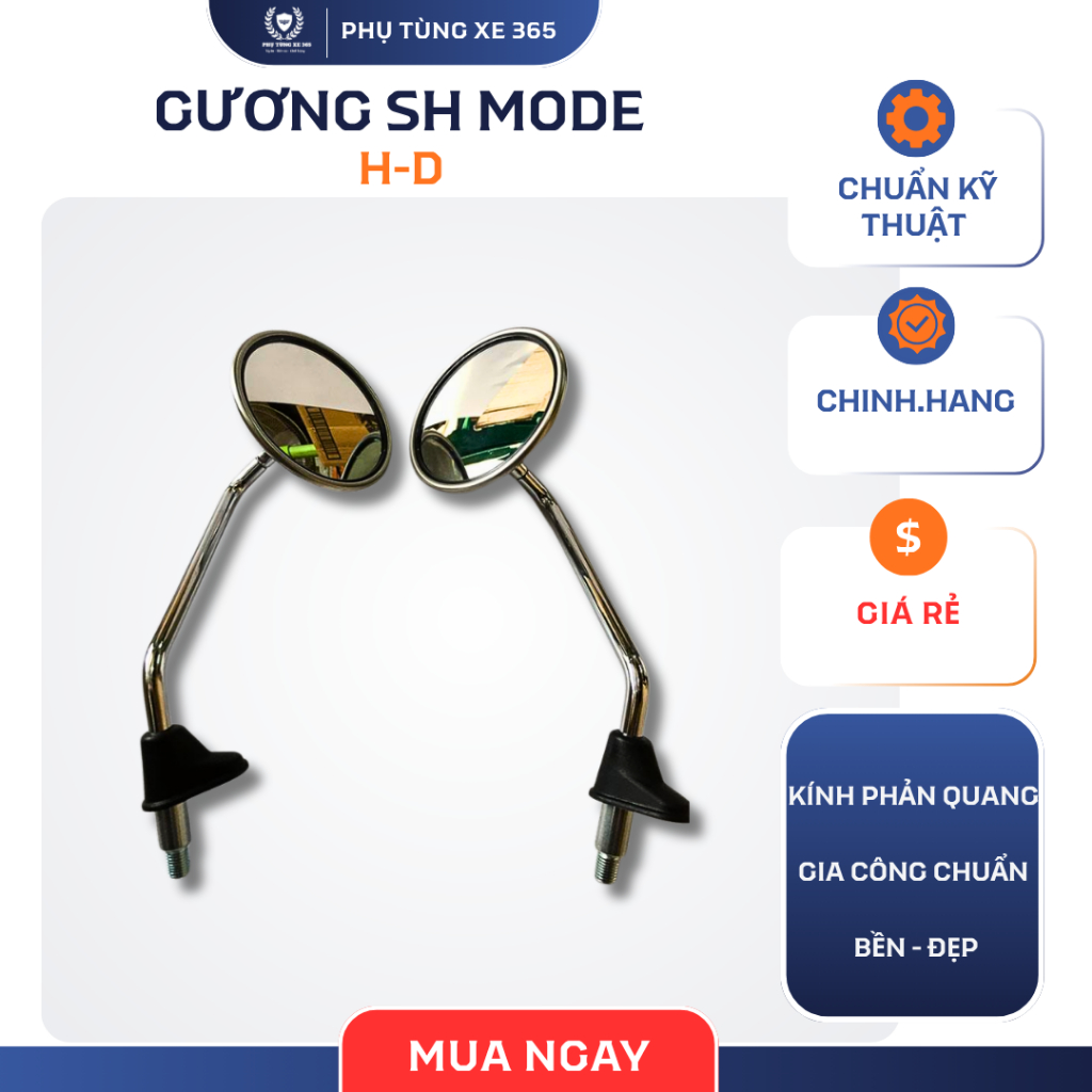 Gương SH Mode, kính chiếu hậu xe máy SH mode, Kiếng chiếu hậu