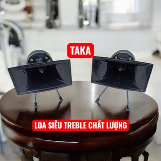 Đôi loa treble rời công suất 200W bổ sung âm tép lắp trực tiếp amli