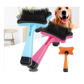 Lược chải lông cún mèo chữ nhật - lược gỡ rối lông - lược đánh bông