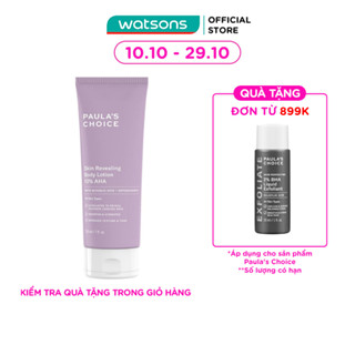 Kem Dưỡng Thể Paula's Choice Skin Revealing Body Lotion 10% AHA Tẩy Tế Bào Dịu Nhẹ 210ml