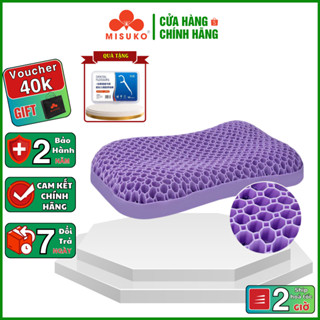 Gối Ngủ Cao Su Non MISUKO GK-S109, Gối Cao Su TPE Đàn Hồi Cao Bảo Vệ Cột Sống Cổ