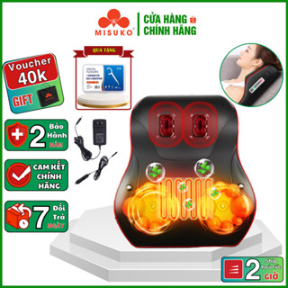 Máy Masage cổ vai gáy MISUKO SA-15  [ BẢO HÀNH 24 THÁNG ], Gối mát xa cổ vai gáy đa năng cao cấp