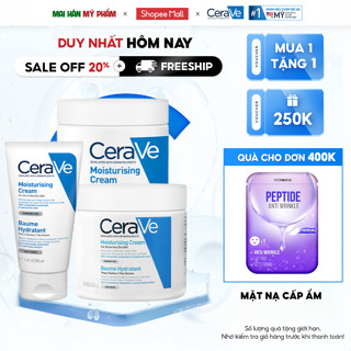 Kem dưỡng ẩm dành cho da khô Cerave Moisturising Cream 50ML - 340g - 454G