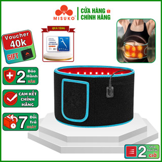 Đai Hồng Ngoại Trị Liệu Chườm Nóng Lưng Cột Sống Giảm Đau, Chườm Nóng Bụng Kinh