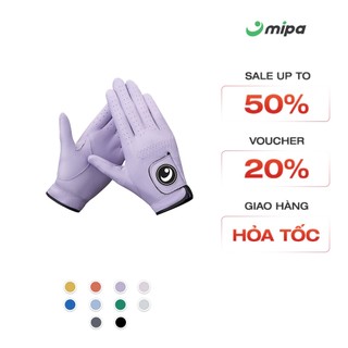 Đôi găng tay Golf nữ MIPA da cừu mềm chống nước thấm mồ hôi thiết kế ôm vừa vặn tạo cảm giác tập chân thật nhất - Edith