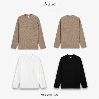  Áo Nỉ ATINO Vải Gân Nổi Chất liệu Chống Nhăn Cao Cấp 3.7842 