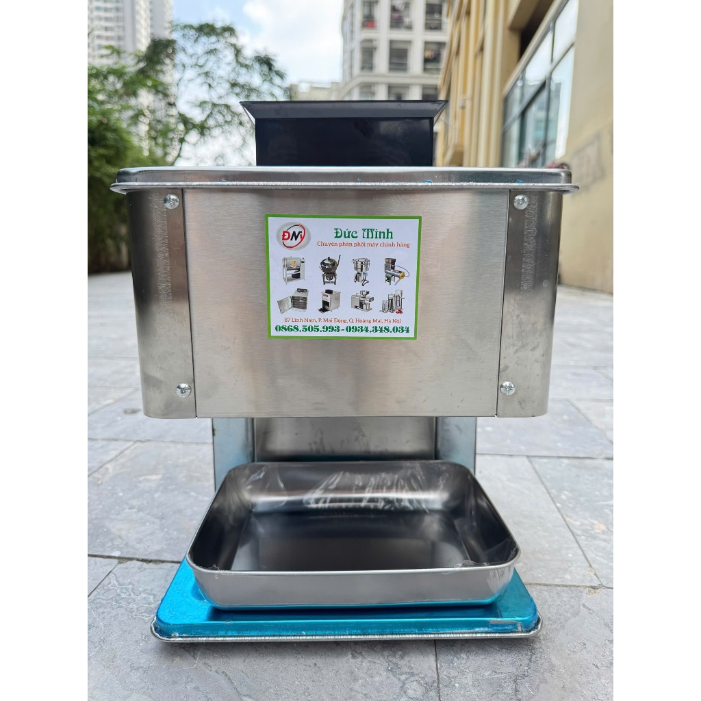 Máy Thái ThịtThái Dao Rời Thái Mỡ, Tai Heo 1 Cửa, Máy Thái Thịt Hạt Lựu, Thái Sợi, Máy 2.5/3/3.5/5/7/10mm