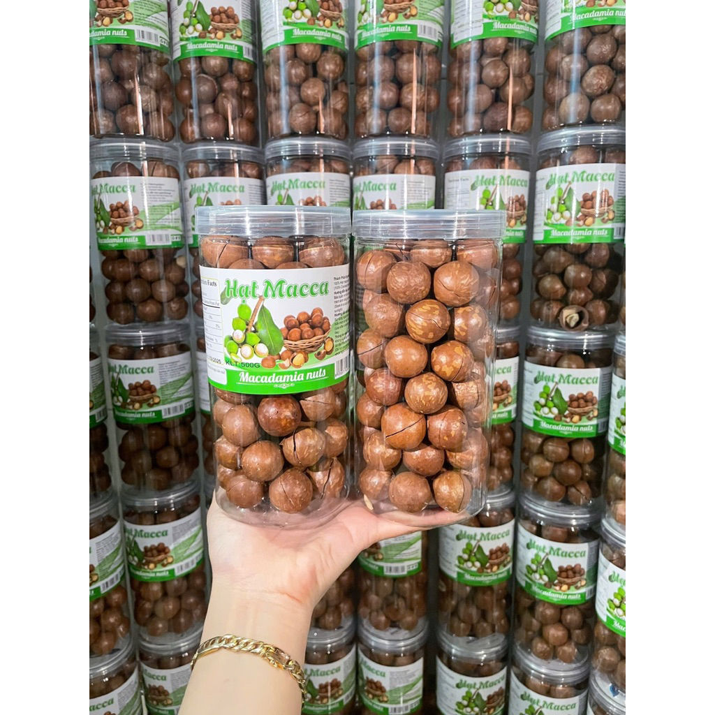 Hạt Macca ĐĂKLĂK  HIVINA FOODS - Hạt macca LOẠI LỚN