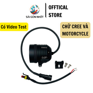  ĐÈN TRỢ SÁNG L4X CREE MOTORCYCLE 35W Gắn Nhiều Dòng Xe Kèm Pat Giắc Ánh Sáng Trắng Sáng Mạnh Gắn Nhiều Vị Trí 