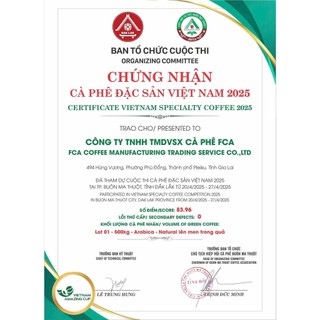 Cà Phê Arabica Ngọc Linh Nguyên Chất - Hương Vị Núi Rừng Tinh Túy (150 Gram)