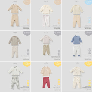  Bộ Chui Đầu Nous Dài Chất Vải Thoáng Mát Mềm Mịn Cho Bé 