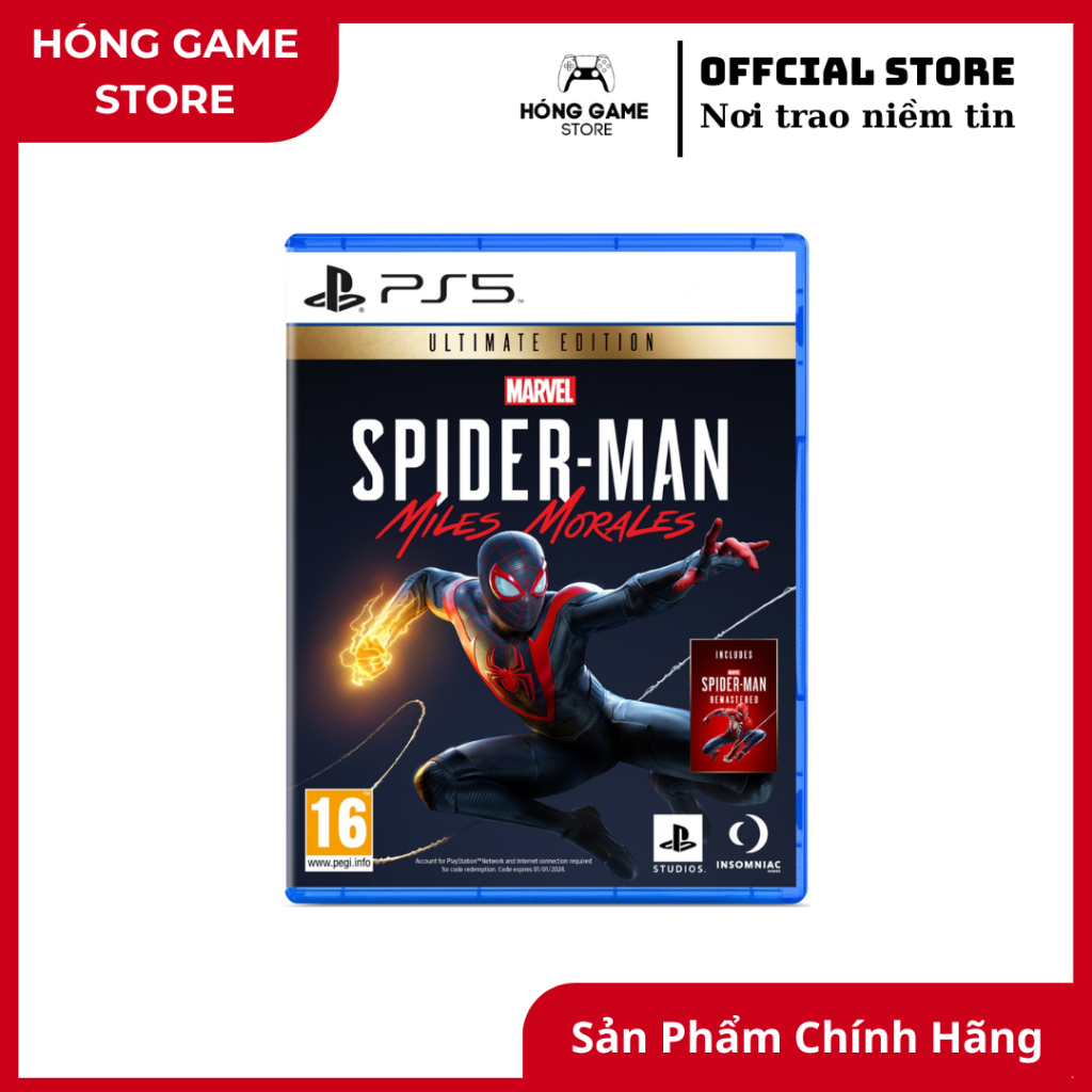 Spider Man: Miles Morales Ultimate (PS5) - LIKENEW