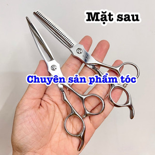 ✅W Kéo cắt tỉa tóc cao cấp 6.0 in thép nhật S440C độ cứng 62HRC lưỡi sắc bén chất lượng vượt trội ( W 2 ốc )