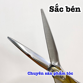 ✅W Kéo cắt tỉa tóc cao cấp 6.0 in thép nhật S440C độ cứng 62HRC lưỡi sắc bén chất lượng vượt trội ( W 2 ốc )