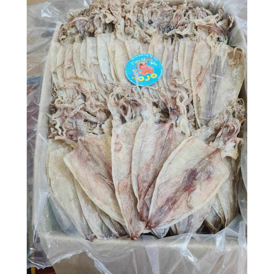 500Gr Mực Khô Ngon (size 20-25 con 1kg) rất dày và ngọt - Đặc Sản Thịnh Long JoJo Seafood