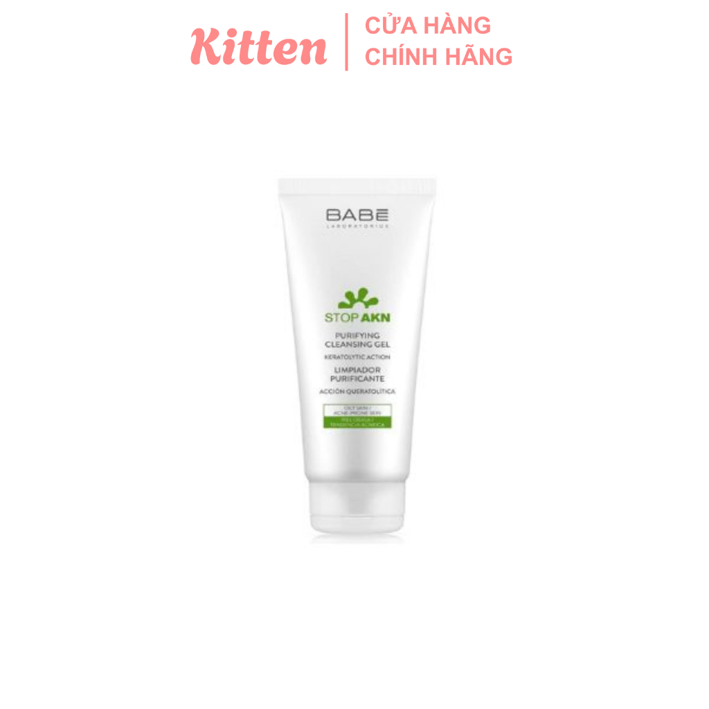 Sữa rửa mặt Babe Stop Akn